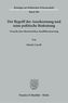 Der Begriff der Anerkennung und seine politische Bedeutung