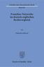 Franchise-Netzwerke im deutsch-englischen Rechtsvergleich.