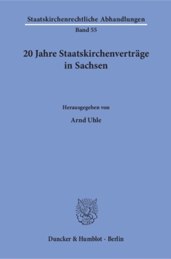 20 Jahre Staatskirchenverträge in Sachsen