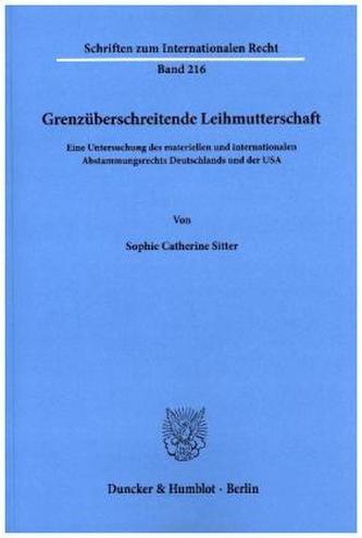 Grenzüberschreitende Leihmutterschaft