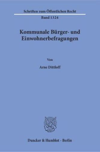 Kommunale Bürger- und Einwohnerbefragungen