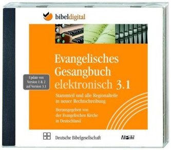 Evangelisches Gesangbuch elektronisch, Update auf Version 3.1, 1 CD-ROM