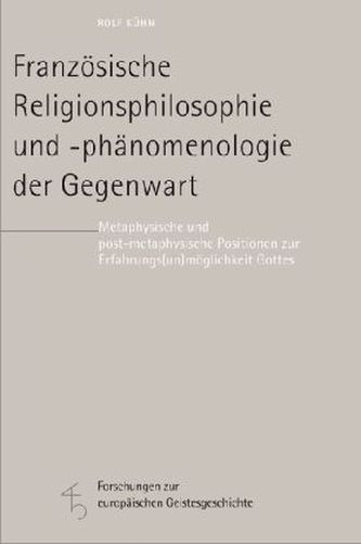 Französische Religionsphilosophie und -phänomenologie der Gegenwart