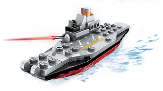 Qman QM-09 Amphibious Panzer 1803-2 Nákladní loď Black Gull