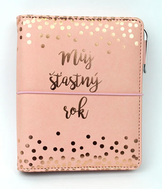 Diář UNI: Můj šťastný rok/kroužkový S s vyměnitelným kalendáriem 2021