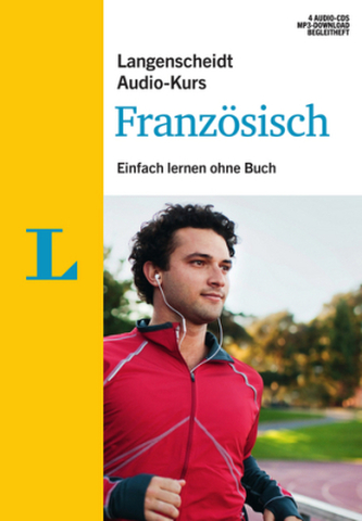 Langenscheidt Audio-Kurs Französisch, 4 Audio-CDs + MP3-Download + Begleitheft