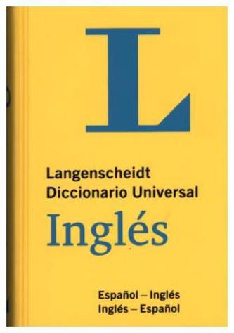 Langenscheidt Diccionario Universal Inglés