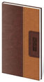 Diář 2021 týdenní kapesní Classic - hnědo/hnědý