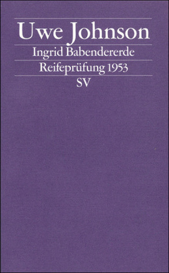 Ingrid Babendererde, Reifeprüfung 1953
