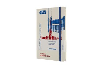 Moleskine Star Wars zápisník linkovaný L X-Wing