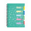 Spirálový sešit B5 s pořadačem - zelený