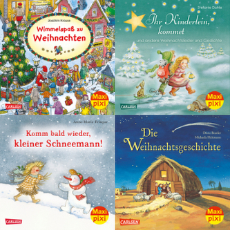Warten auf den Weihnachtsmann, 4 Hefte