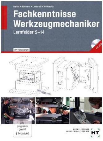 Fachkenntnisse Werkzeugmechaniker, m. DVD-ROM