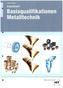 Arbeitsheft Basisqualifikation Metalltechik