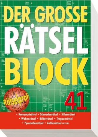 Der große Rätselblock. Bd.41