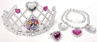 Disney princezny - Korunka a šperky pro princeznu