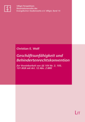 Geschäftsunfähigkeit und Behindertenrechtskonvention