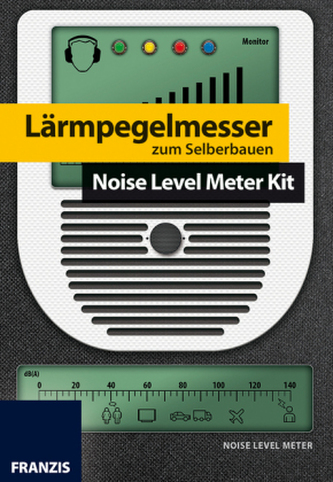Lärmpegelmesser zum Selberbauen, Platine mit Bauteilen