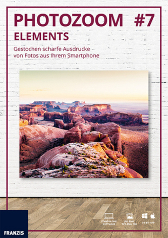 PhotoZoom 7 elements, CD-ROM