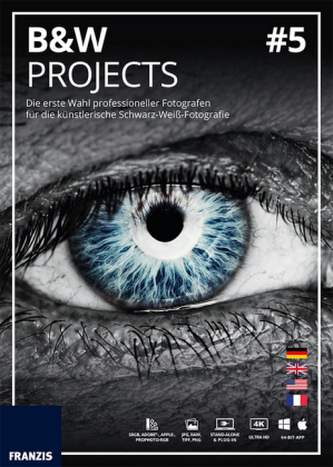 BLACK & WHITE projects 5 (Win & Mac), CD-ROM