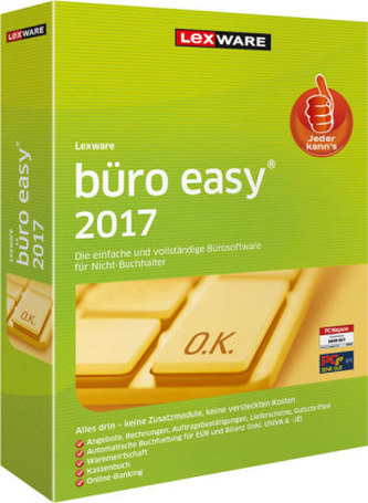 Lexware büro easy 2017, DVD-ROM