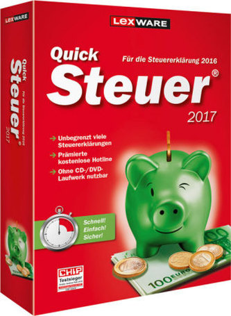 QuickSteuer 2017, CD-ROM