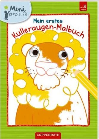Mein erstes Kulleraugen-Malbuch (Motiv Löwe)