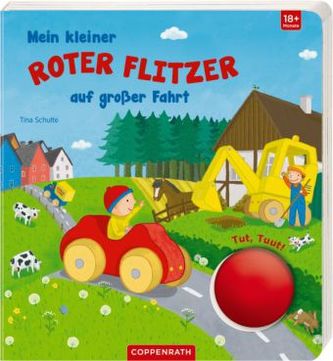 Mein kleiner roter Flitzer auf großer Fahrt