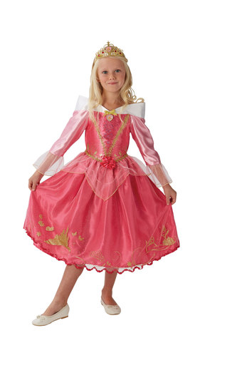 Disney: Pohádková Šípková růženka -  kostým na ramínku - vel. M