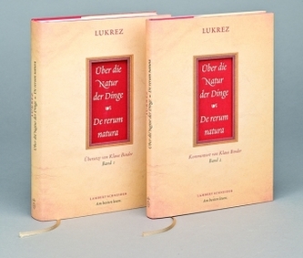 Über die Natur der Dinge / De rerum natura, 2 Teile