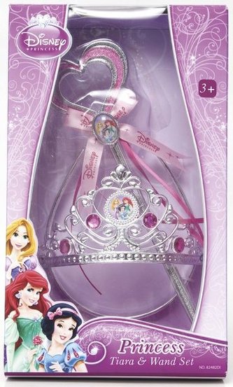 Disney Princezny - Set s korunkou a hůlkou