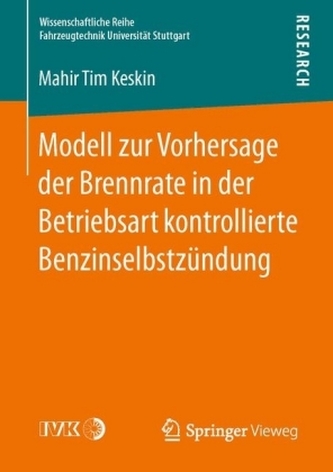 Modell zur Vorhersage der Brennrate in der Betriebsart kontrollierte Benzinselbstzündung