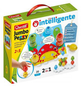 Jumbo Peggy jumbo pegs & pegboard - mozaika s velkými kolíčky