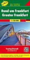 Freytag & Berndt Auto + Freizeitkarte Rund um Frankfurt, Top 10 Tips 1:150.000. Greater Frankfurt / Autour de Francfort / Franco