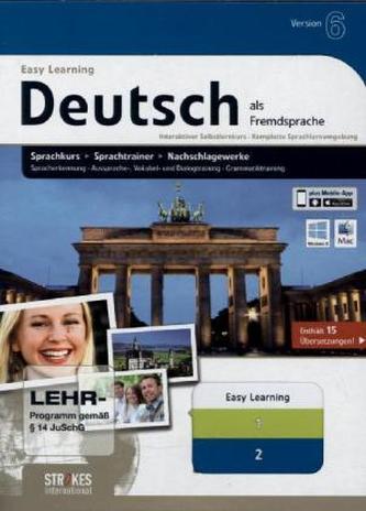 Strokes Deutsch als Fremdsprache 1 + 2, Version 6, DVD-ROM