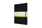 Moleskine Zápisník měkký čistý černý XXL