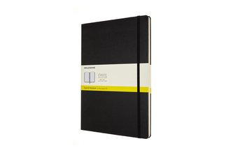 Moleskine Zápisník tvrdý čtverečkovaný černý A4