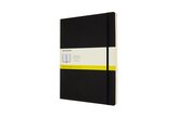 Moleskine Zápisník měkký čtverečkovaný černý XXL