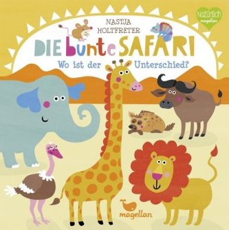 Die bunte Safari - Wo ist der Unterschied?