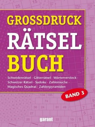 Grossdruck-Rätselbuch. Bd.3