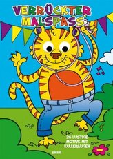 Wackelaugen Malbuch Tiger