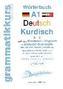 Wörterbuch Deutsch-Kurdisch-Kurmandschi-Englisch A1
