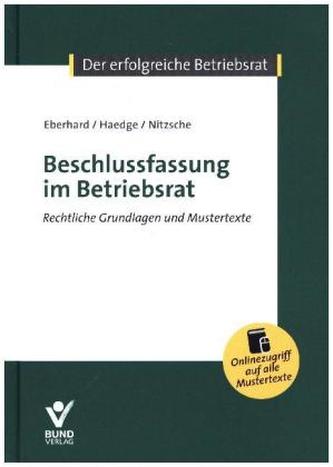 Beschlussfassung im Betriebsrat