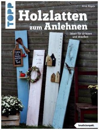 Holzlatten zum Anlehnen
