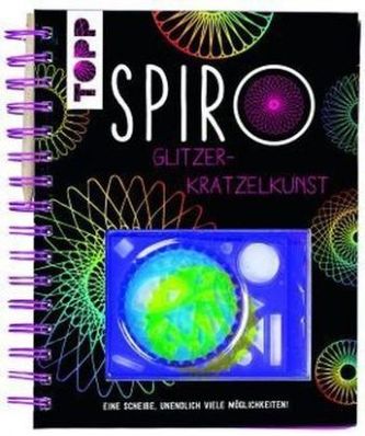 SPIRO Glitzer-Kratzelkunst