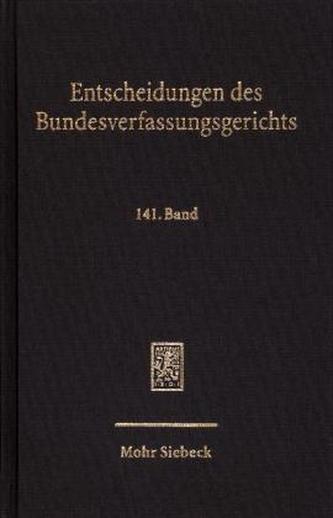 Entscheidungen des Bundesverfassungsgerichts (BVerfGE)