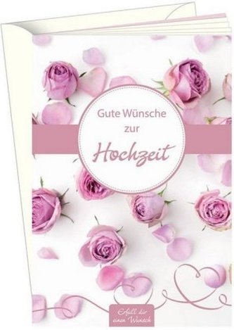 Gute Wünsche zur Hochzeit