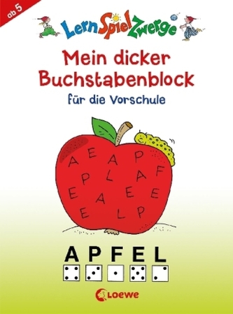 Mein dicker Buchstabenblock für die Vorschule