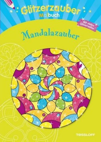 Glitzerzauber Malbuch Mandalazauber