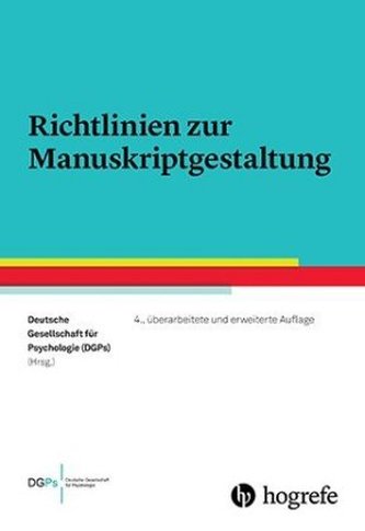 Richtlinien zur Manuskriptgestaltung